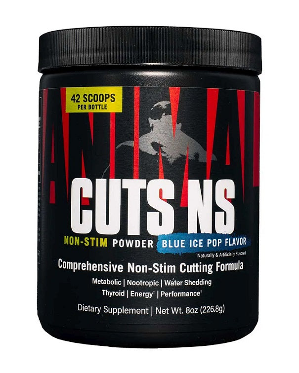 Animal Cuts Non-Stim Powder, Blue Ice Pop - 227g - Vitax.ro