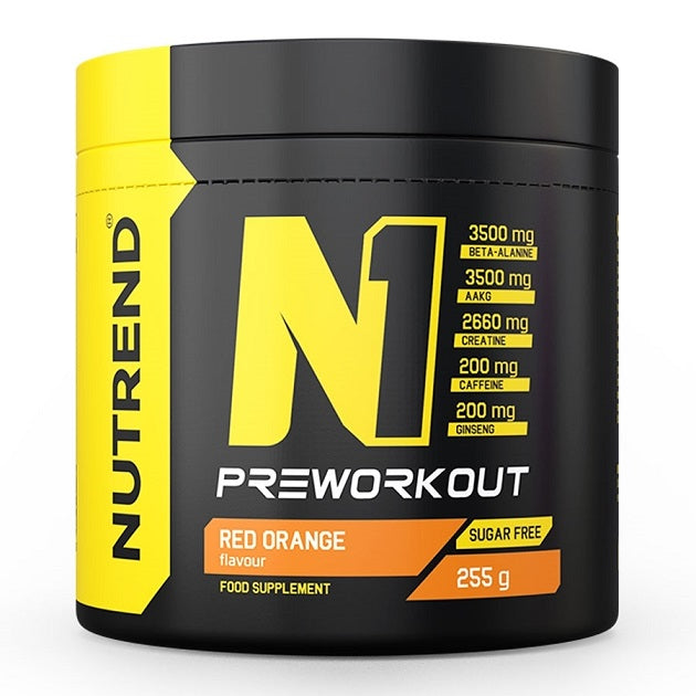 N1 Pre-Workout, Red Orange - 255g - Vitax.ro