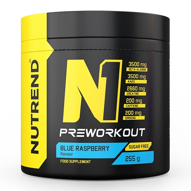 N1 Pre-Workout, Blue Raspberry - 255g - Vitax.ro