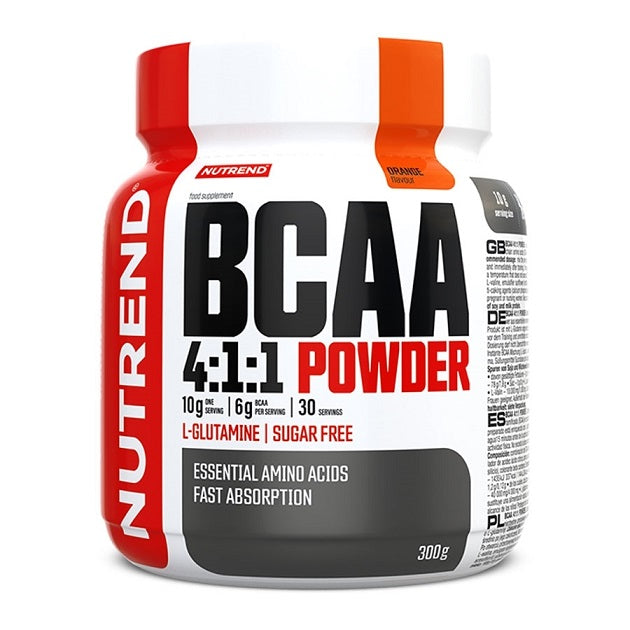 BCAA 4:1:1 Powder, Orange - 300g - Vitax.ro