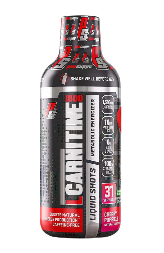 L-Carnitine 1500, Cherry Popsicle - 473 ml. - Vitax.ro
