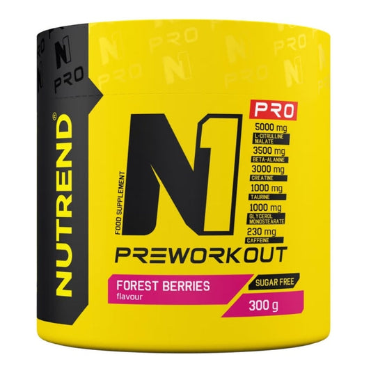 N1 Pro Pre-Workout, Forest Berries - 300g - Vitax.ro