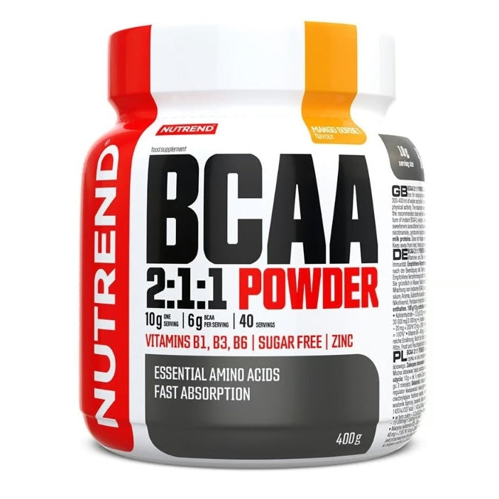 BCAA 2:1:1 Powder, Mango Sorbet - 400g - Vitax.ro