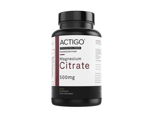 ActiGo, 500mg - 60 vegan caps - Vitax.ro