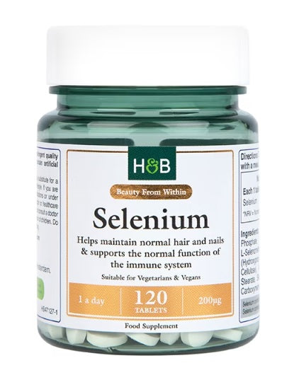 Selenium, 200mcg - 120 tablets - Vitax.ro