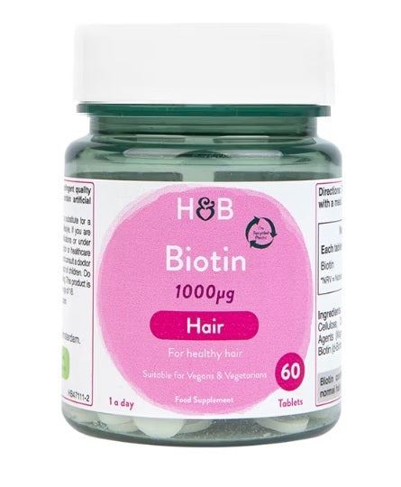 Biotin, 1000mcg - 60 tablets - Vitax.ro