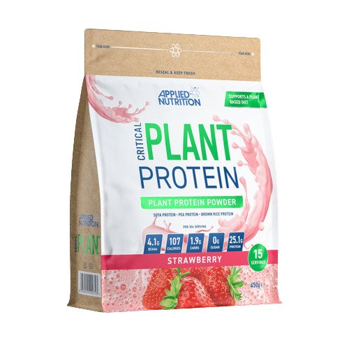 Critical Plant Protein, Strawberry - 450g - Vitax.ro