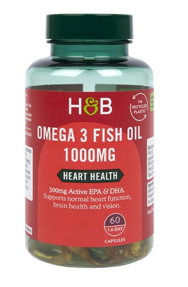 Omega 3 Fish Oil, 1000mg - 60 caps - Vitax.ro