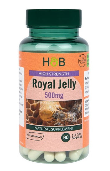 High Strength Royal Jelly, 500mg - 90 caps - Vitax.ro