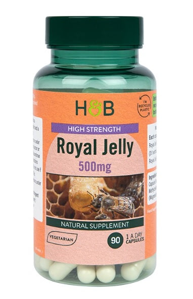 High Strength Royal Jelly, 500mg - 90 caps - Vitax.ro