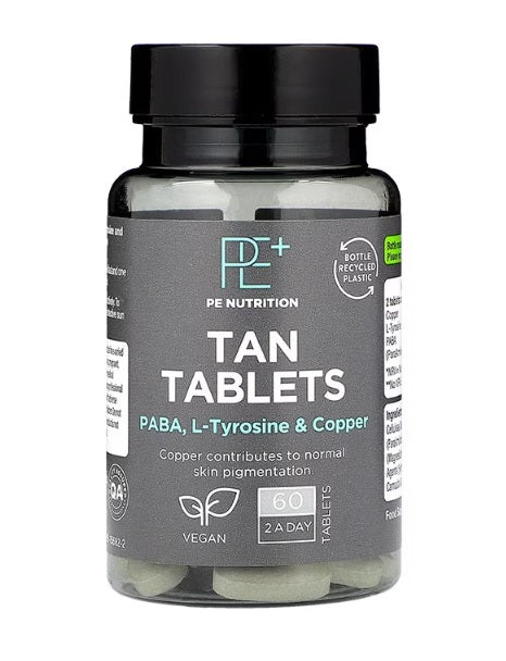 PE Nutrition Tan Tablets - 60 vegan tablets - Vitax.ro