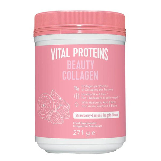 Beauty Collagen, Strawberry Lemon - 271g - Vitax.ro