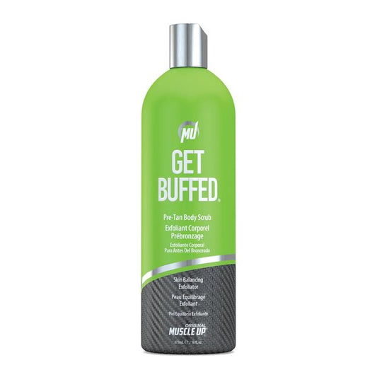 Get Buffed, Pre-Tan Body Scrub and Skin Balancing Exfoliator - 473 ml. - Vitax.ro