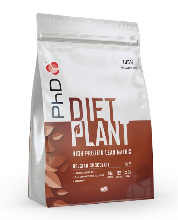 Diet Plant, Belgian Chocolate - 1000g - Vitax.ro