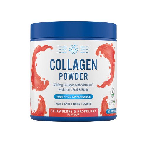 Collagen Powder, Strawberry & Raspberry - 165g - Vitax.ro