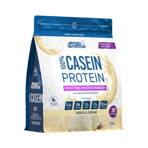 100% Casein Protein, Vanilla Cream - 900g - Vitax.ro