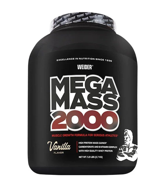 Mega Mass 2000, Vanilla - 2700g - Vitax.ro