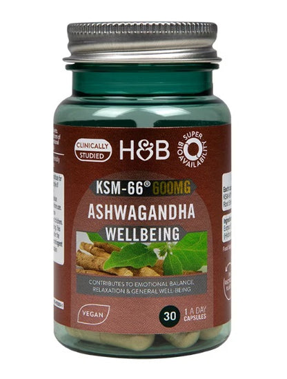 Ashwagandha, 600mg KSM-66 - 30 vcaps - Vitax.ro