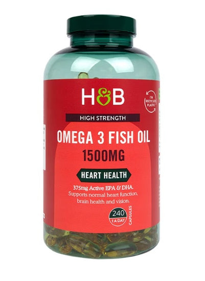 Omega 3 Fish Oil, 1500mg - 240 caps - Vitax.ro