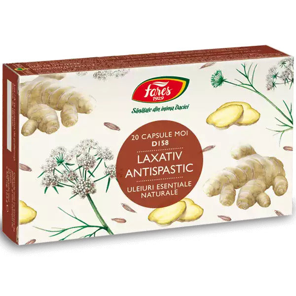 Laxativ Antispastic, Fares, 20 Capsule Moi - Vitax.ro