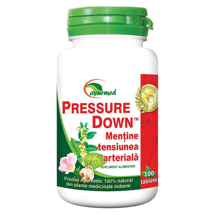 Pressure Down, Ayurmed, 100 Tablete - Vitax.ro