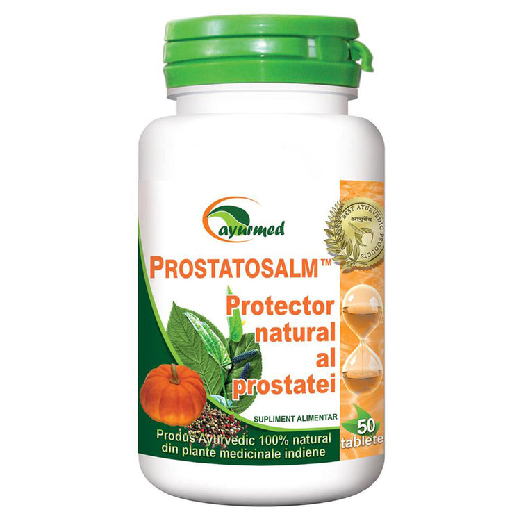 Prostatosalm, Ayurmed, 50 Tablete - Vitax.ro
