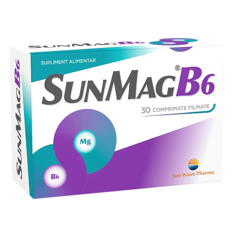 Sunmag B6, Sun Wave Pharma, 30comprimate - Vitax.ro