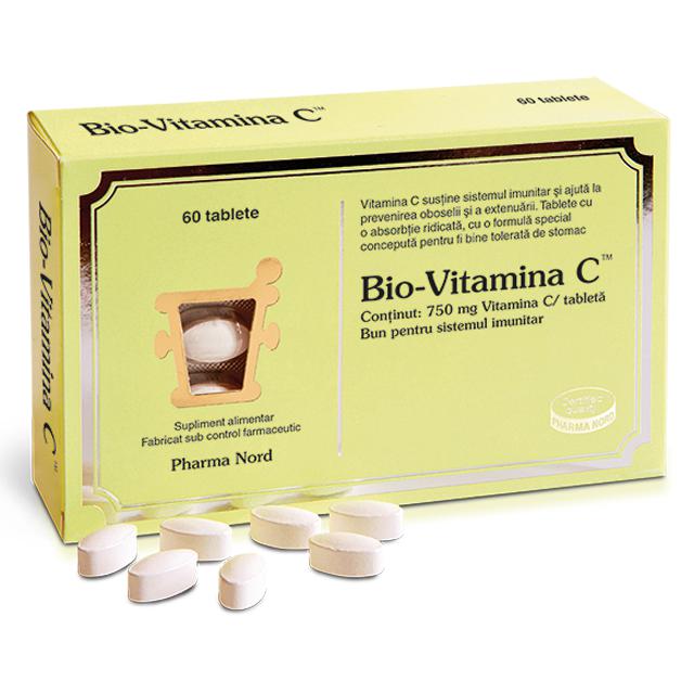Bio-Vitamin C, Pharma Nord, 60 Tablete - Vitax.ro