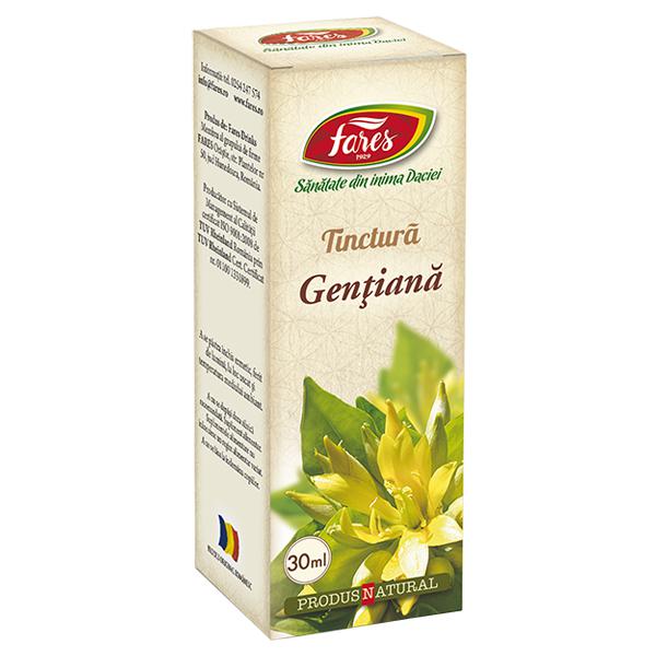 Gentiana, Fares, Tinctura 30ml - Vitax.ro