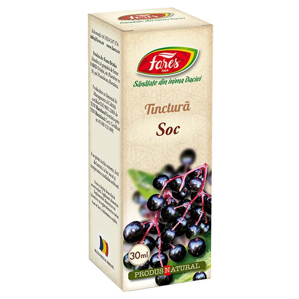 Fructe de Soc, Fares, Tinctura 30ml - Vitax.ro