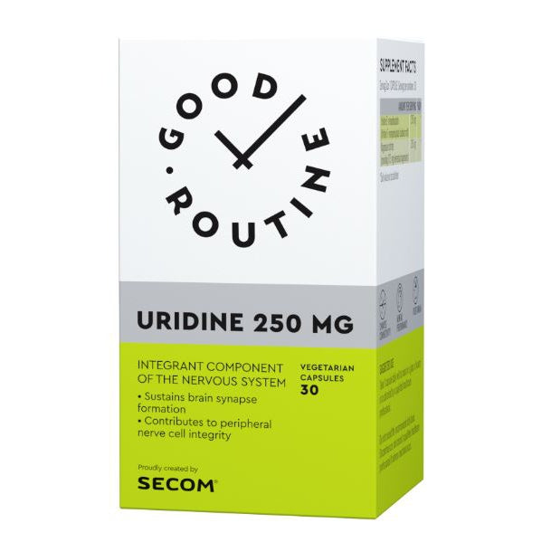 Uridine 250 mg, Good Routine, 30 Capsule - Vitax.ro