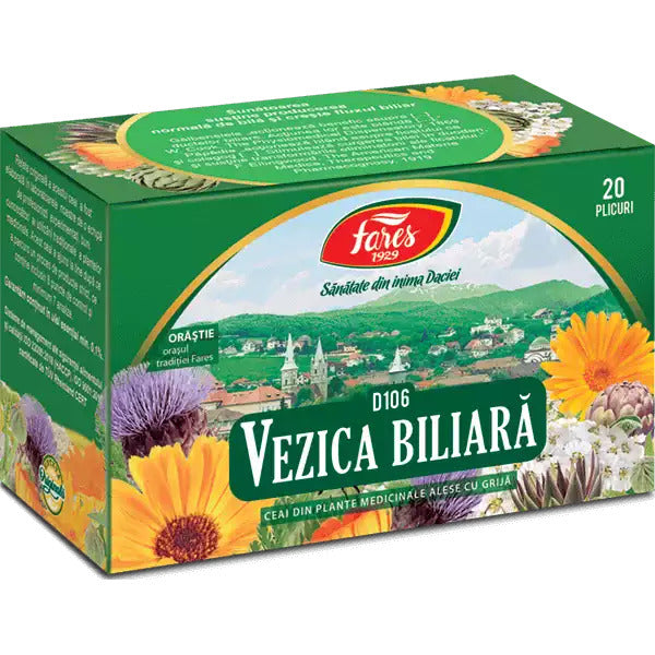 Vezica Biliara, Fares, 20 Plicuri - Vitax.ro