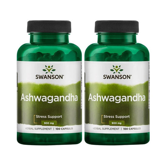 Pachet 2x Ashwagandha, 450mg - 100 caps - Vitax.ro