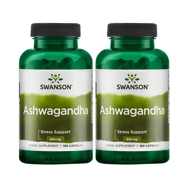 Pachet 2x Ashwagandha, 450mg - 100 caps - Vitax.ro