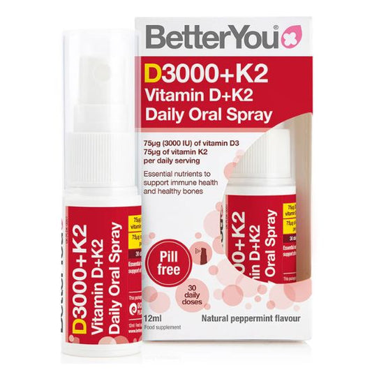 DLux+ Vitamin D+K2 Daily Oral Spray - 12 ml