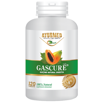 Gascure Tablete, Ayurmed, 120 Tablete - Vitax.ro