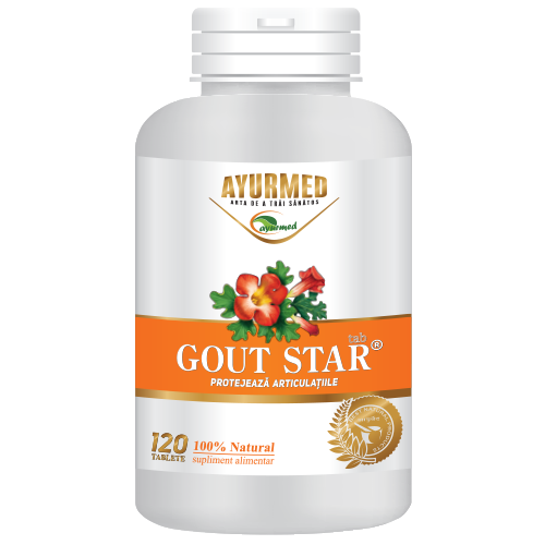 Gout Star, Ayurmed, 120 Tablete - Vitax.ro