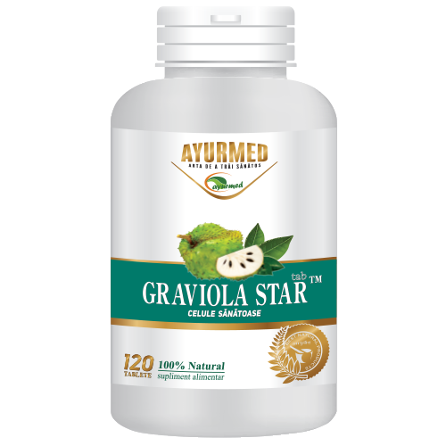 Graviola Star, Ayurmed, 120 Tablete - Vitax.ro