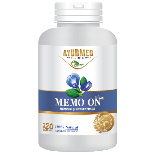 Memo On, Ayurmed, 120 Tablete - Vitax.ro