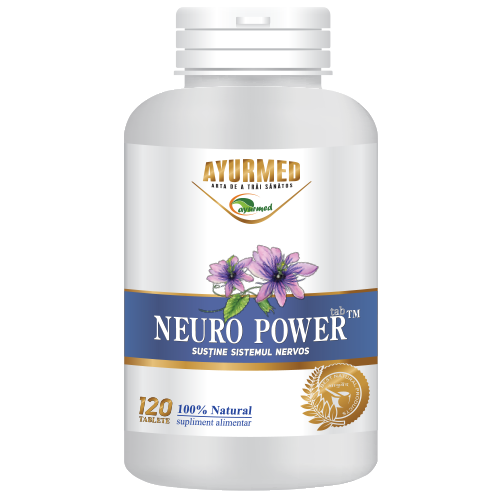 Neuropower, Ayurmed, 120 Tablete - Vitax.ro