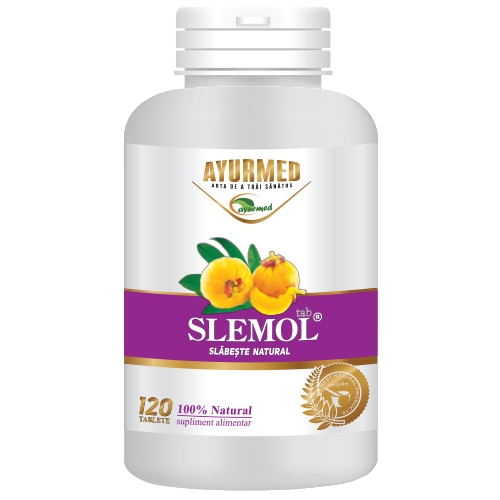 Slemol, Ayurmed, 120Tablete - Vitax.ro