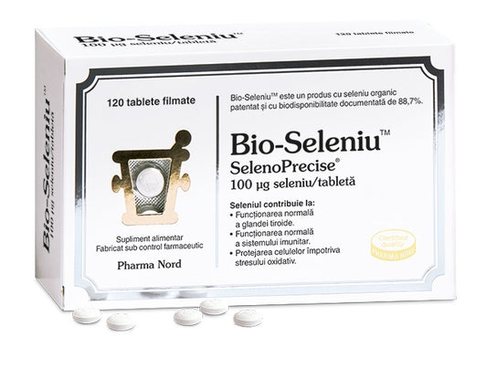 SelenoPrecise, 100ug, Pharma Nord, 120 Tablete - Vitax.ro