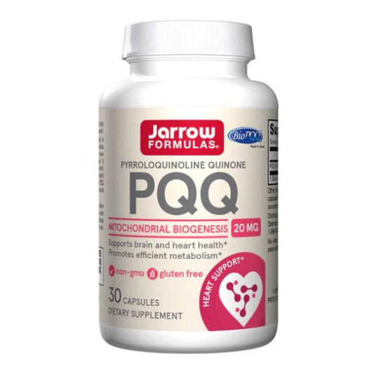 PQQ 20mg,  30 Capsule, Jarrow Formulas - Vitax.ro