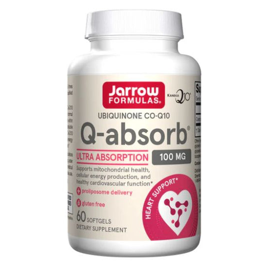 Q-absorb, 100mg, 60 softgels, Jarrow Formulas - Vitax.ro