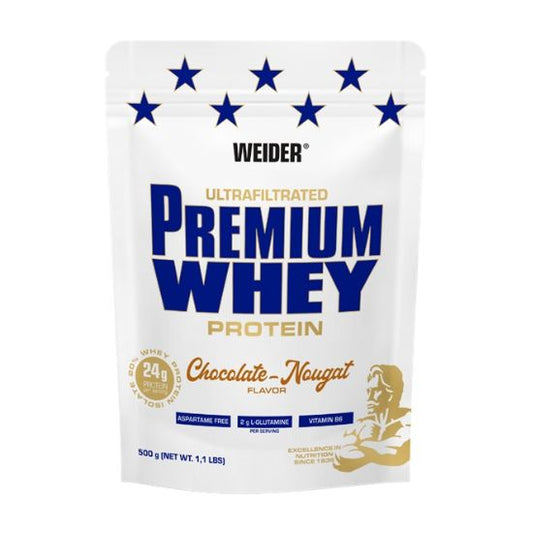 Premium Whey, Chocolate Nougat - 500g - Vitax.ro