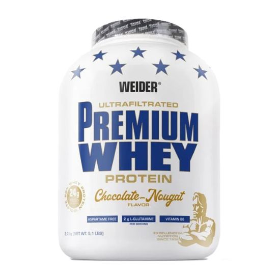 Premium Whey, Chocolate Nougat - 2300g - Vitax.ro