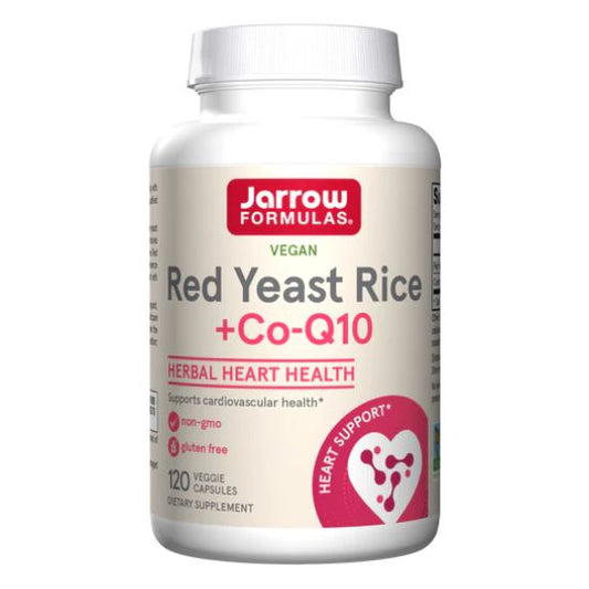 Red Yeast Rice +CoQ10, 120 caps, Jarrow Formulas - Vitax.ro