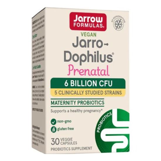 Jarro-Dophilus Prenatal, 6 Billion CFU - 30 vcaps - Vitax.ro