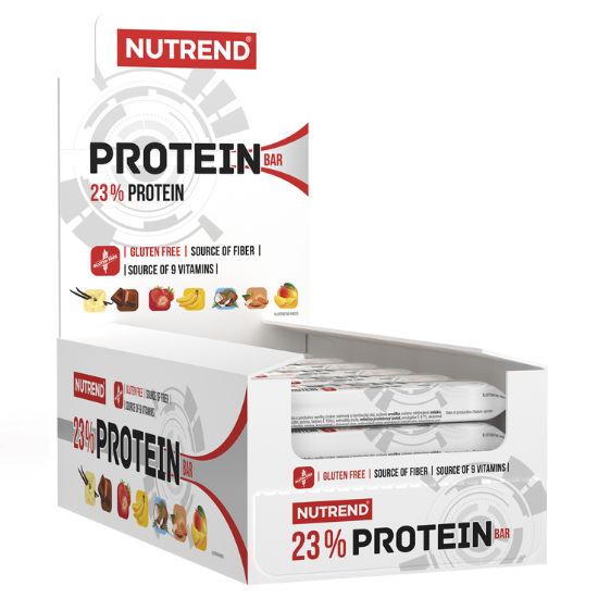 Protein Bar, Almond, 24 x 55 g, Nutrend - Vitax.ro