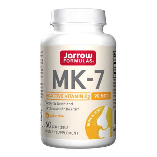 Vitamin K2 MK-7, 90mcg, 120 softgels, Jarrow Formulas - Vitax.ro